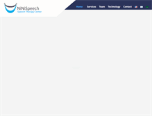 Tablet Screenshot of ninispeech.com